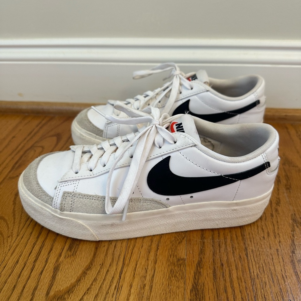 Nike women’s blazer low platform sneakers